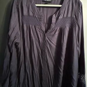 Lane Bryant Blue Blouse -Size 18